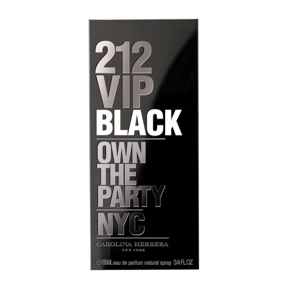 212 VIP BLACK 100 ML (CAROLINA HERRERA) - Imagen 3