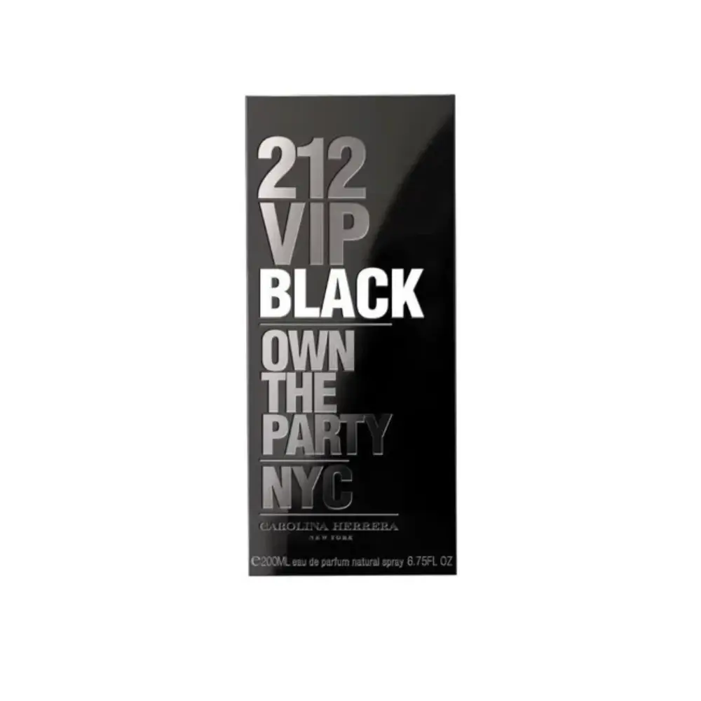 212 VIP BLACK 200 ML (CAROLINA HERRERA) - Imagen 3