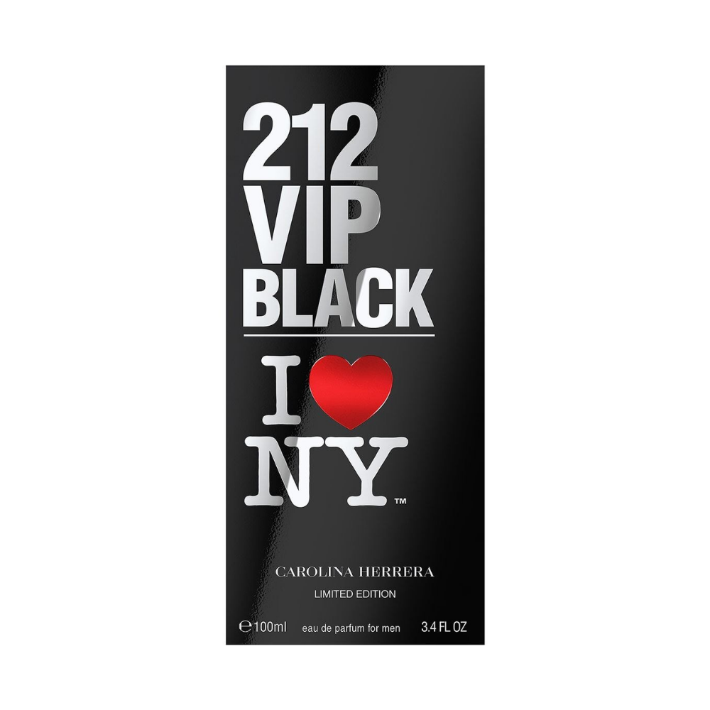 212 VIP BLACK I LOVE NYC 100 ML - Imagen 2