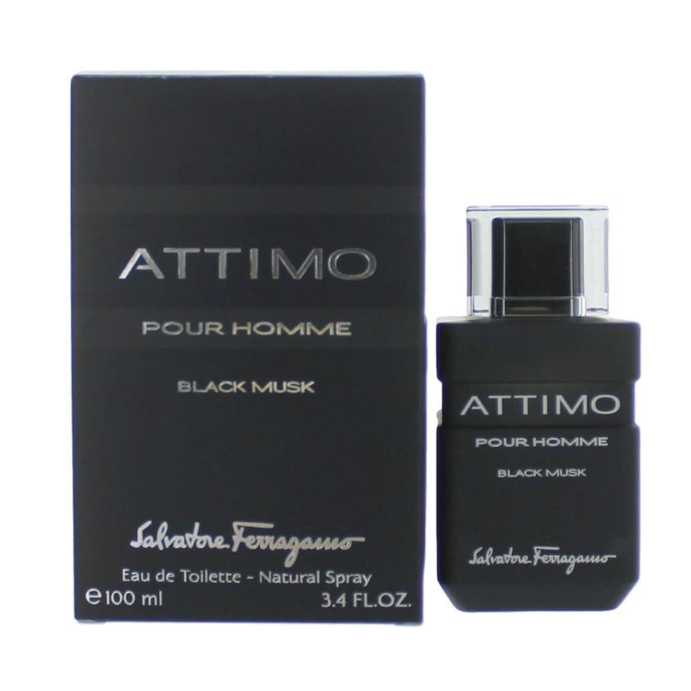 ATTIMO BLACK MUSK POUR HOMME 100 ML (SALVATORE FERRAGAMO)