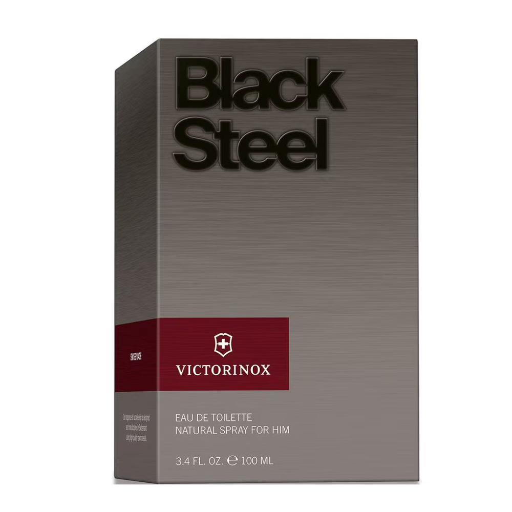 BLACK STEEL 100 ML (VICTORINOX) - Imagen 2