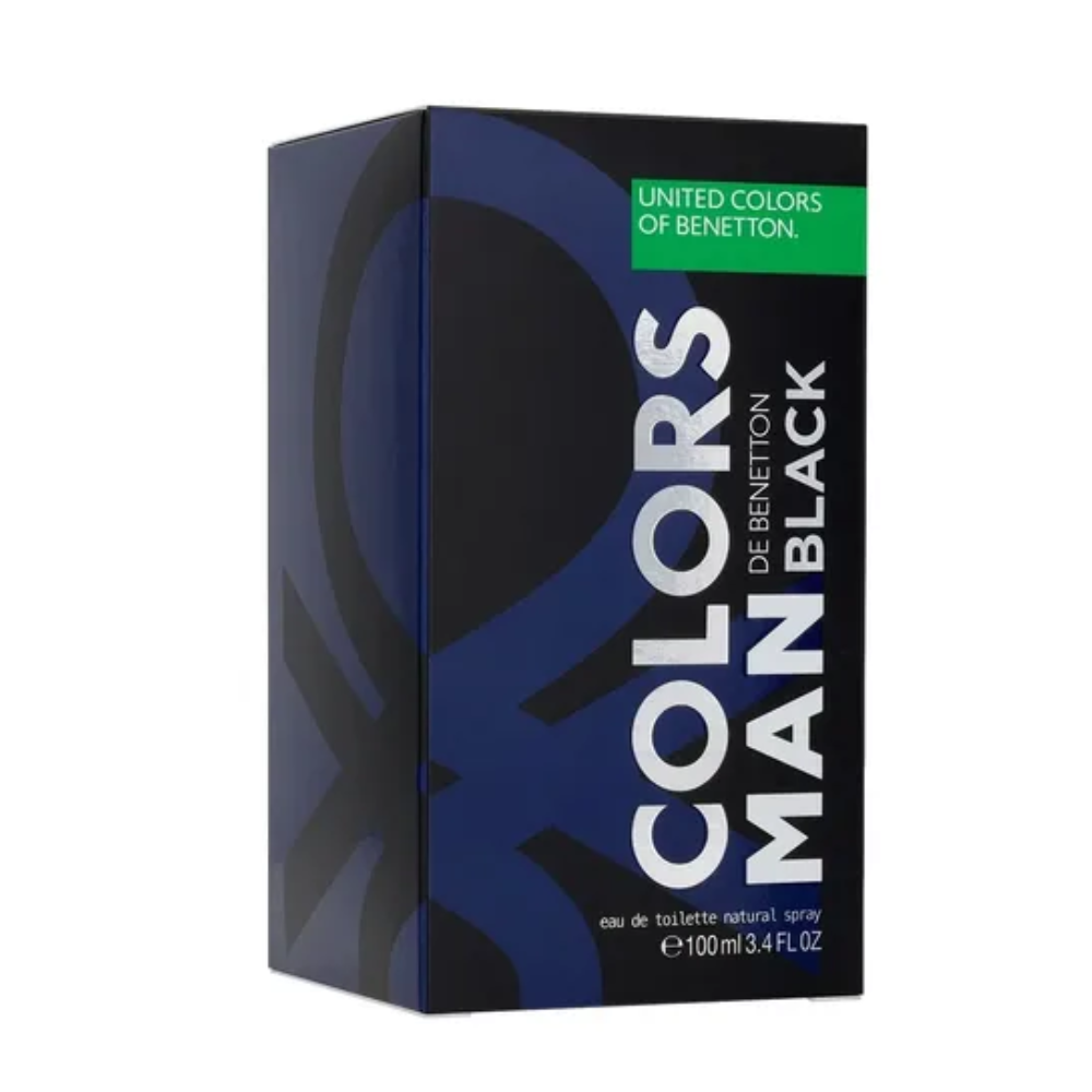 COLORS MAN BLACK 100 ML (UNITED COLORS OF BENETTON) - Imagen 2