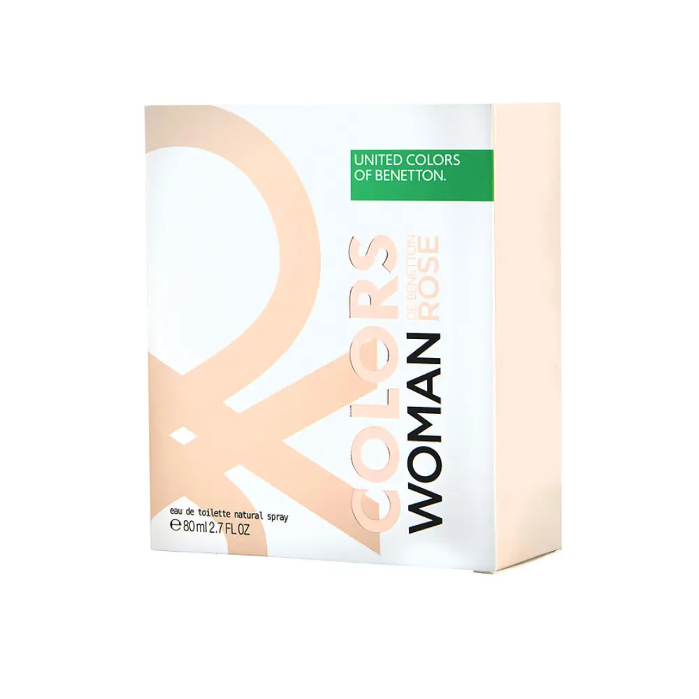 COLORS WOMAN ROSE DE BENETTON 80 ML (UNITED COLORS OF BENETTON) - Imagen 3