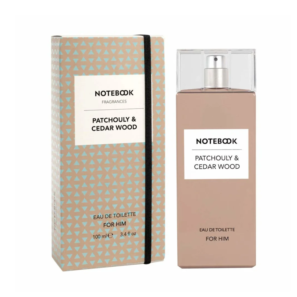 NOTEBOOK WHITE PATCHOULI & CEDAR WOOD 100 ML FOR HIM (NOTEBOOK)