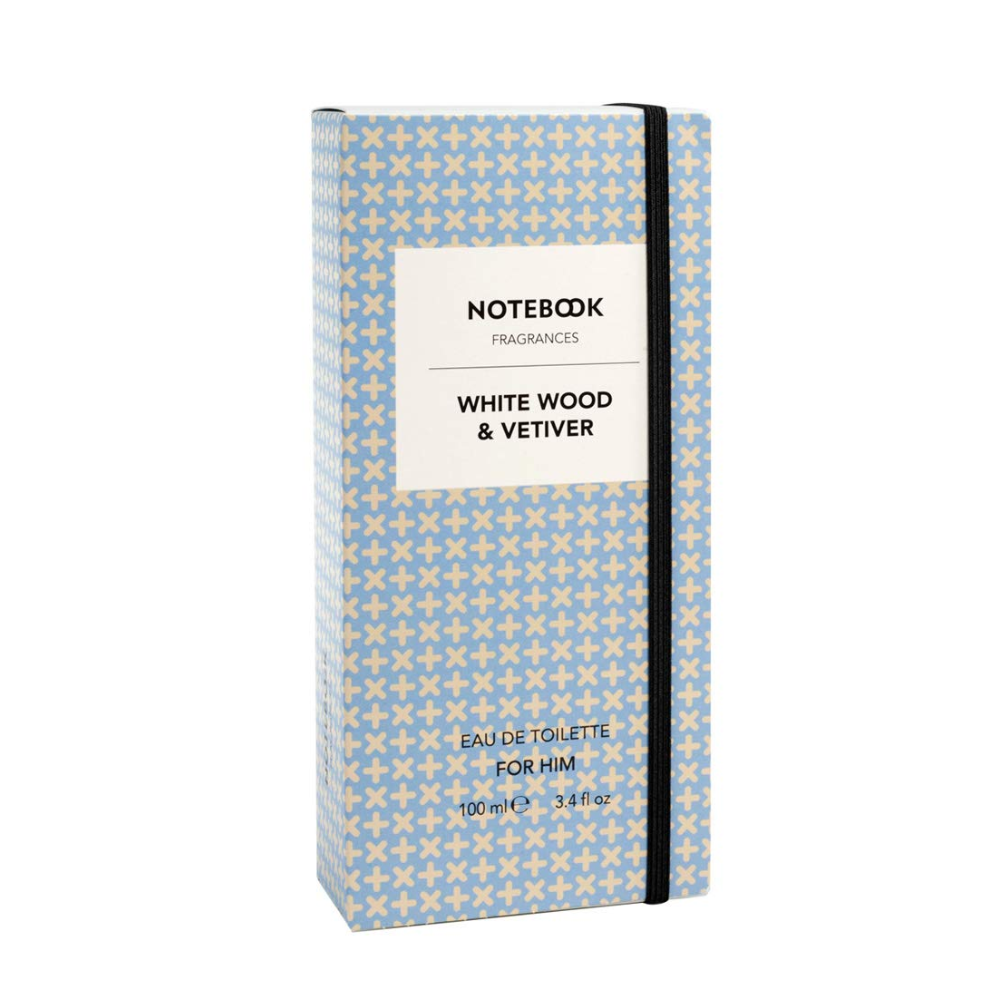 NOTEBOOK WHITE WOOD & VETIVER 100 ML FOR HIM (NOTEBOOK) - Imagen 3