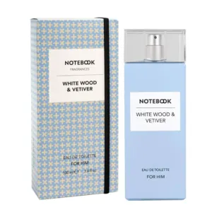 NOTEBOOK WHITE WOOD & VETIVER 100 ML FOR HIM (NOTEBOOK)