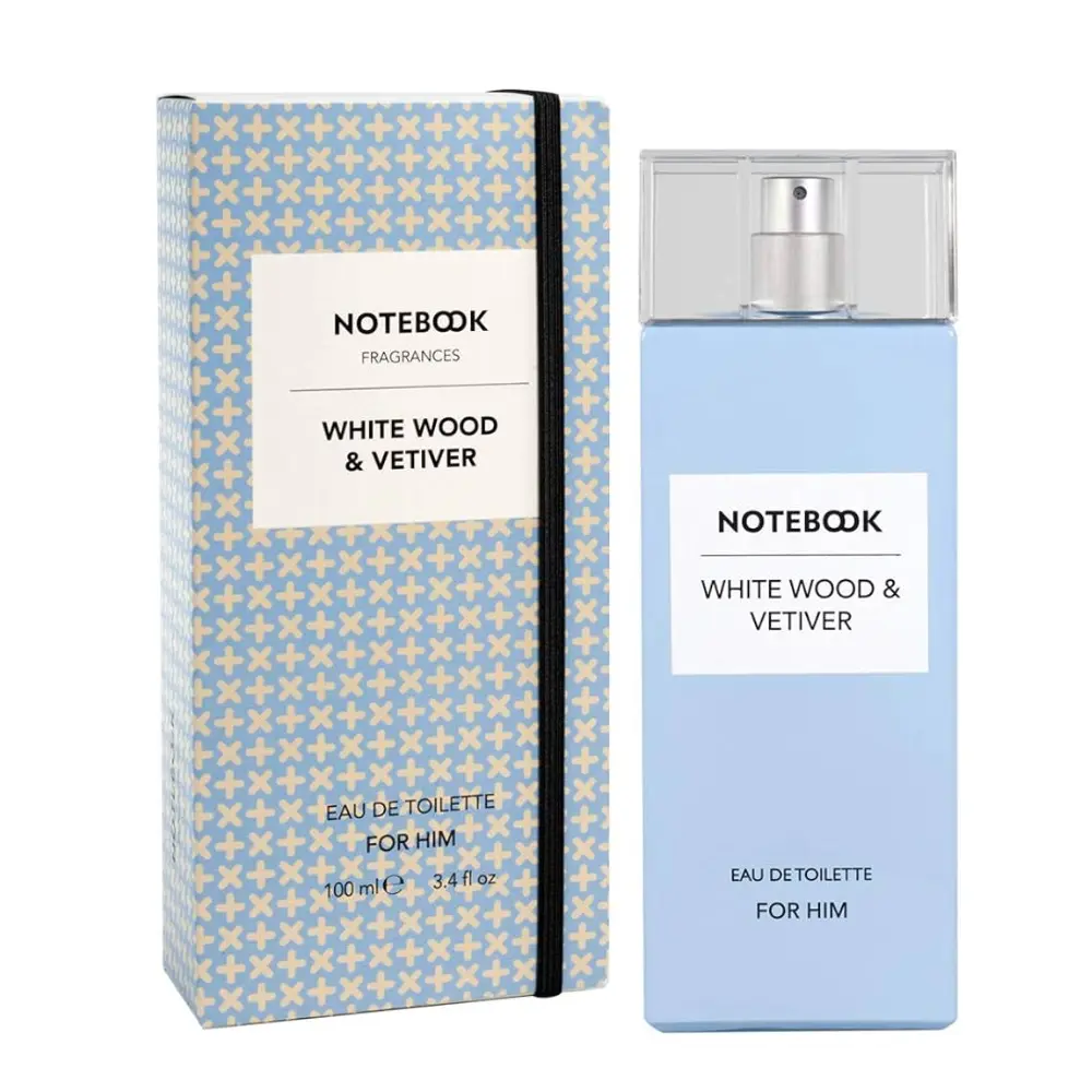 NOTEBOOK WHITE WOOD & VETIVER 100 ML FOR HIM (NOTEBOOK)