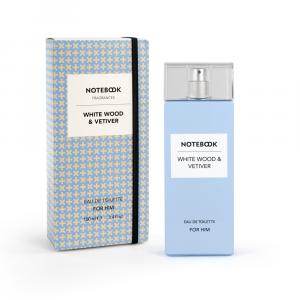 NOTEBOOK WHITE WOOD & VETIVER 100 ML FOR HIM (NOTEBOOK) - Imagen 2