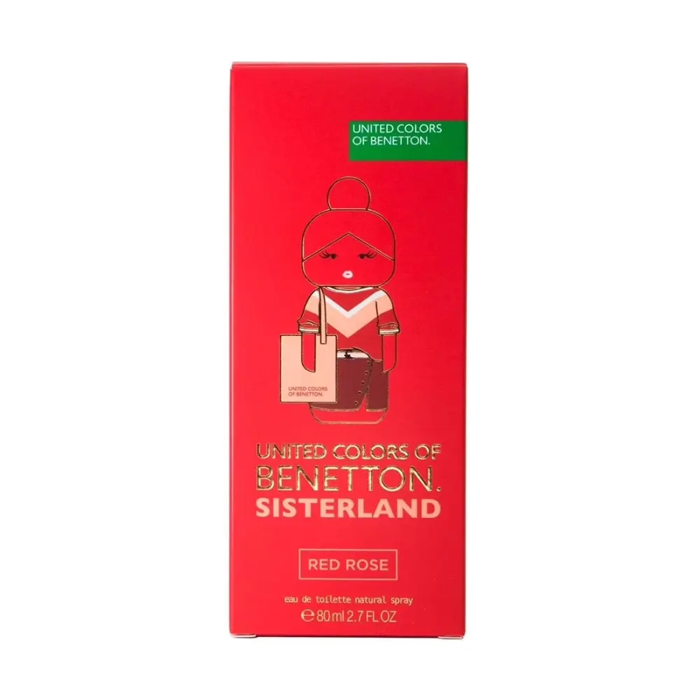 SISTERLAND RED ROSE 80 ML (UNITED COLORS OF BENETTON) - Imagen 3