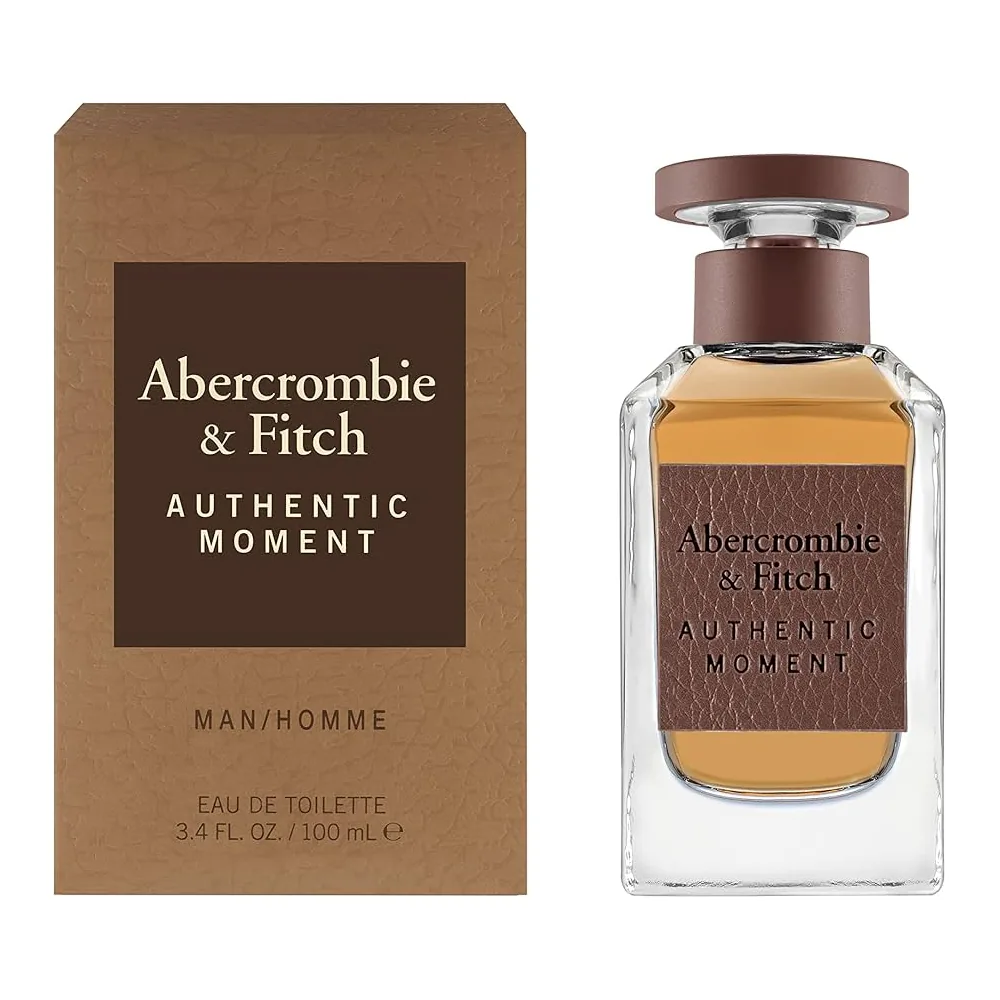 ABERCROMBIE & FITCH AUTHENTIC MOMENT MAN 100 ML