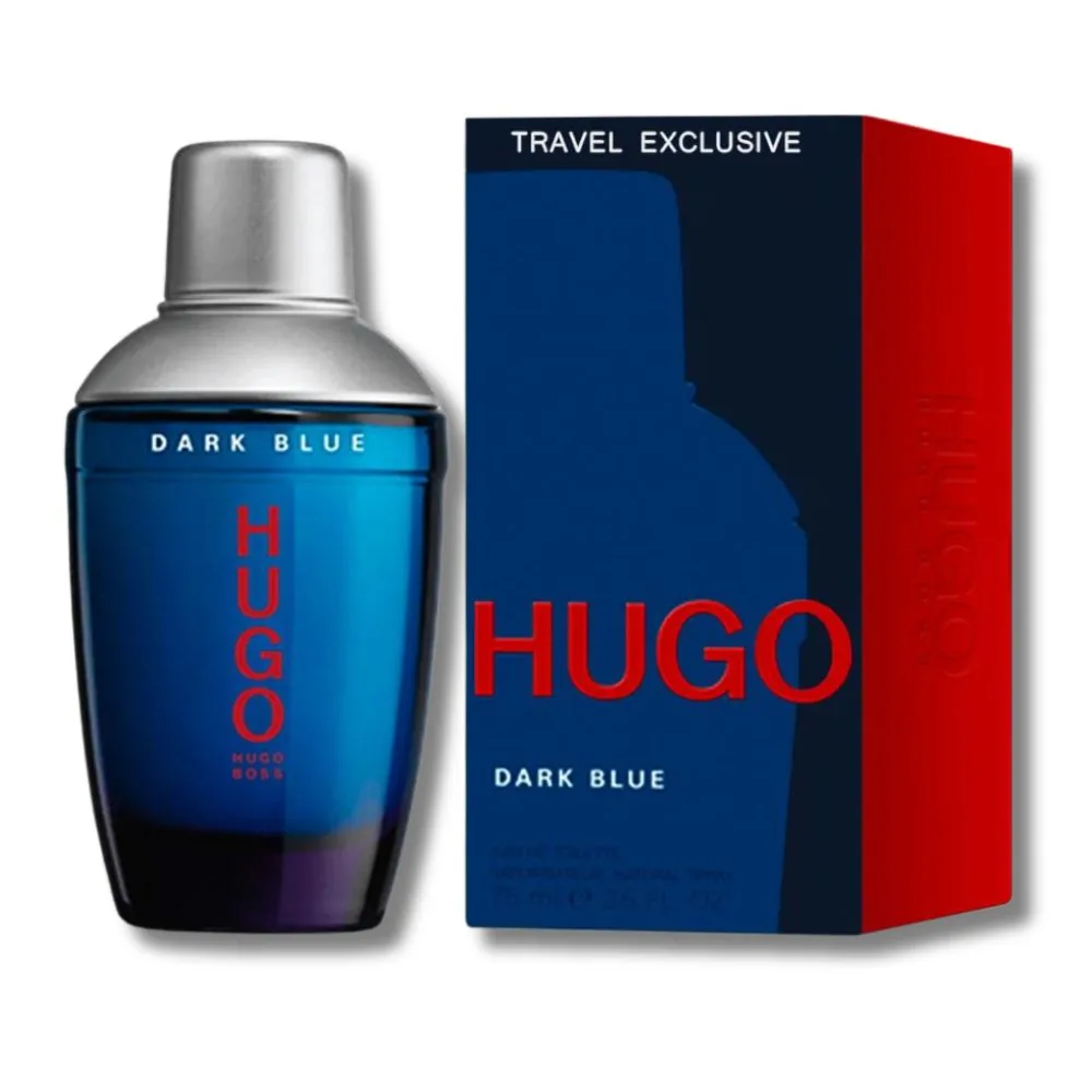 HUGO DARK BLUE TRAVEL EXCLUSIVE EDITION 75 ML