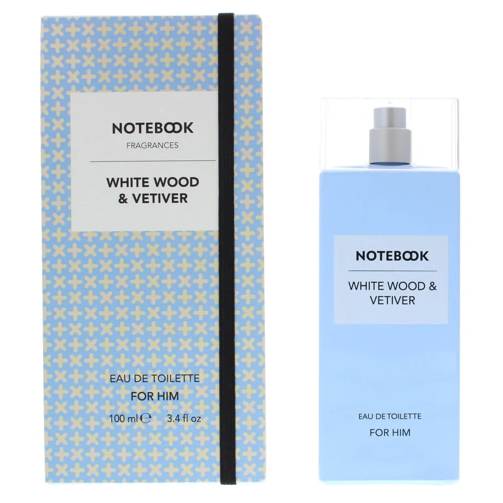 NOTEBOOK WHITE WOOD & VETIVER 100 ML FOR HIM (NOTEBOOK)