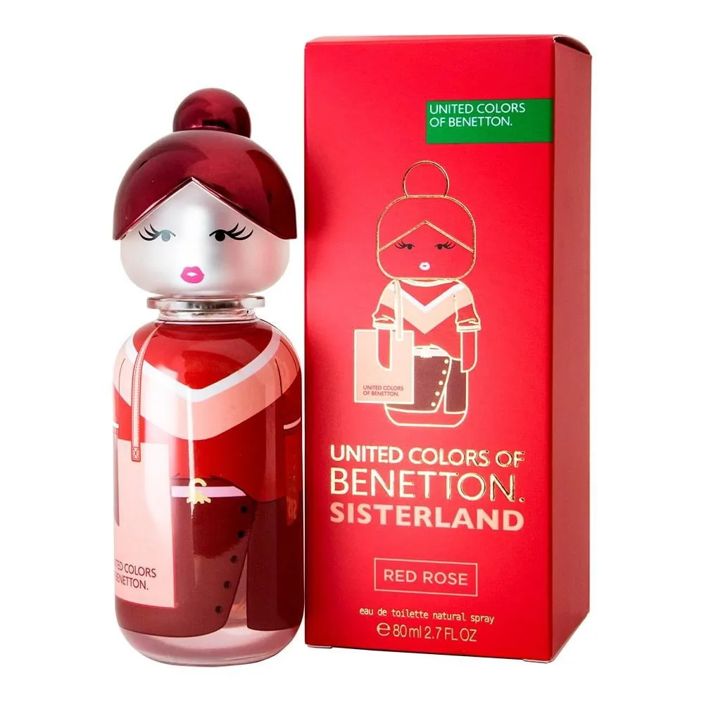 SISTERLAND RED ROSE 80 ML (UNITED COLORS OF BENETTON)