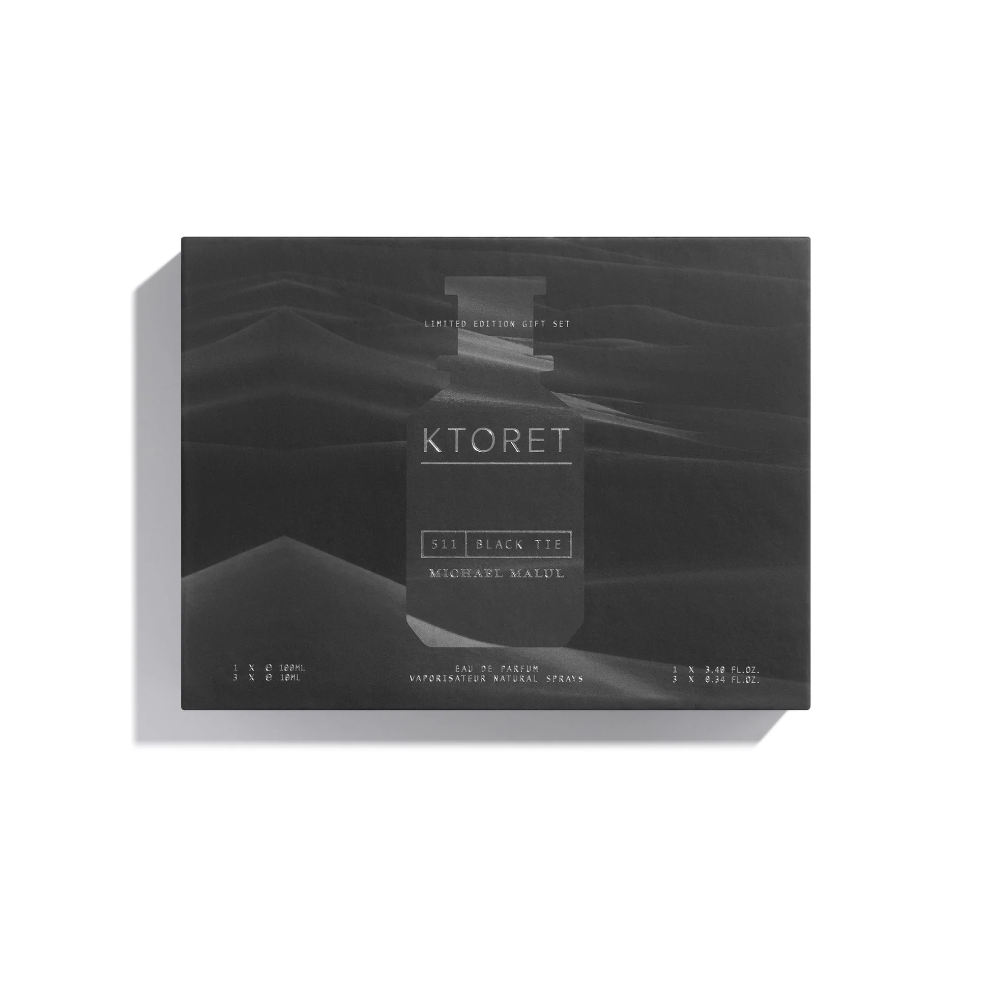 SET 4 PZAS KTORET 511 BLACK TIE - Imagen 3