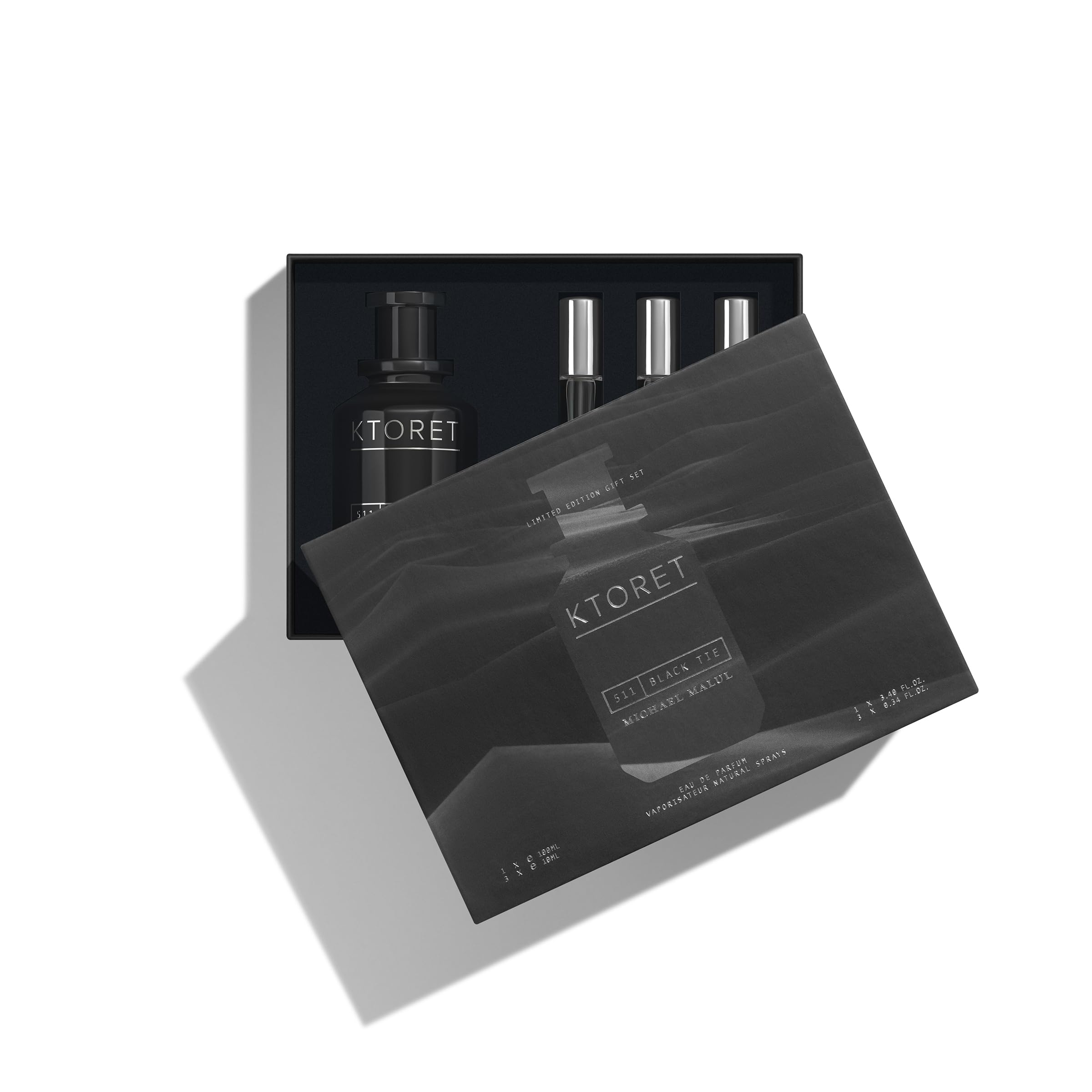 SET 4 PZAS KTORET 511 BLACK TIE