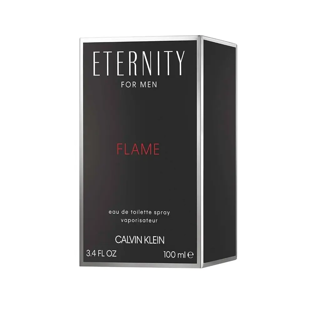 ETERNITY FLAME FOR MEN CALVIN KLEIN 100 ML - Imagen 2