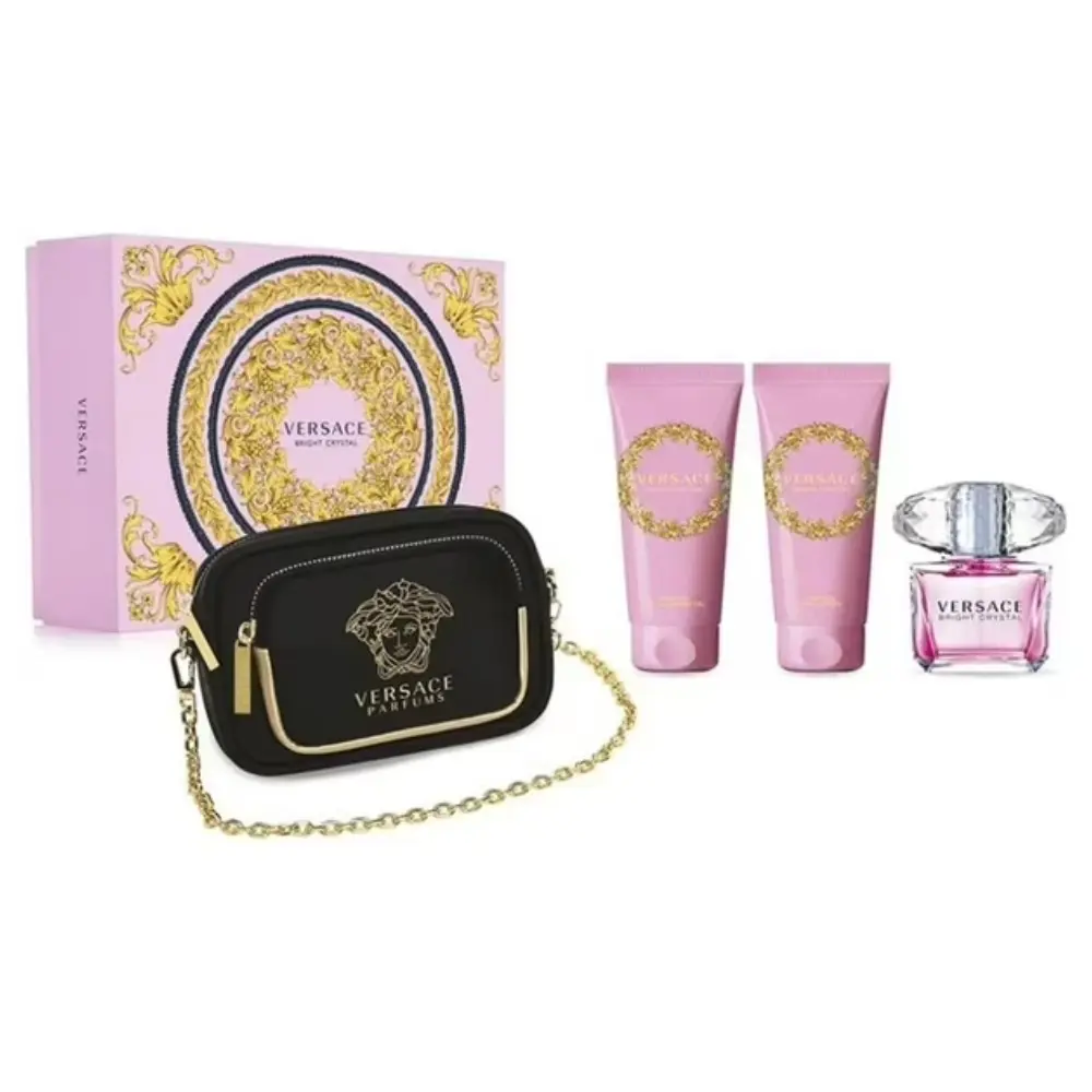 VERSACE BRIGHT CRYSTAL SET DE 4 PIEZAS