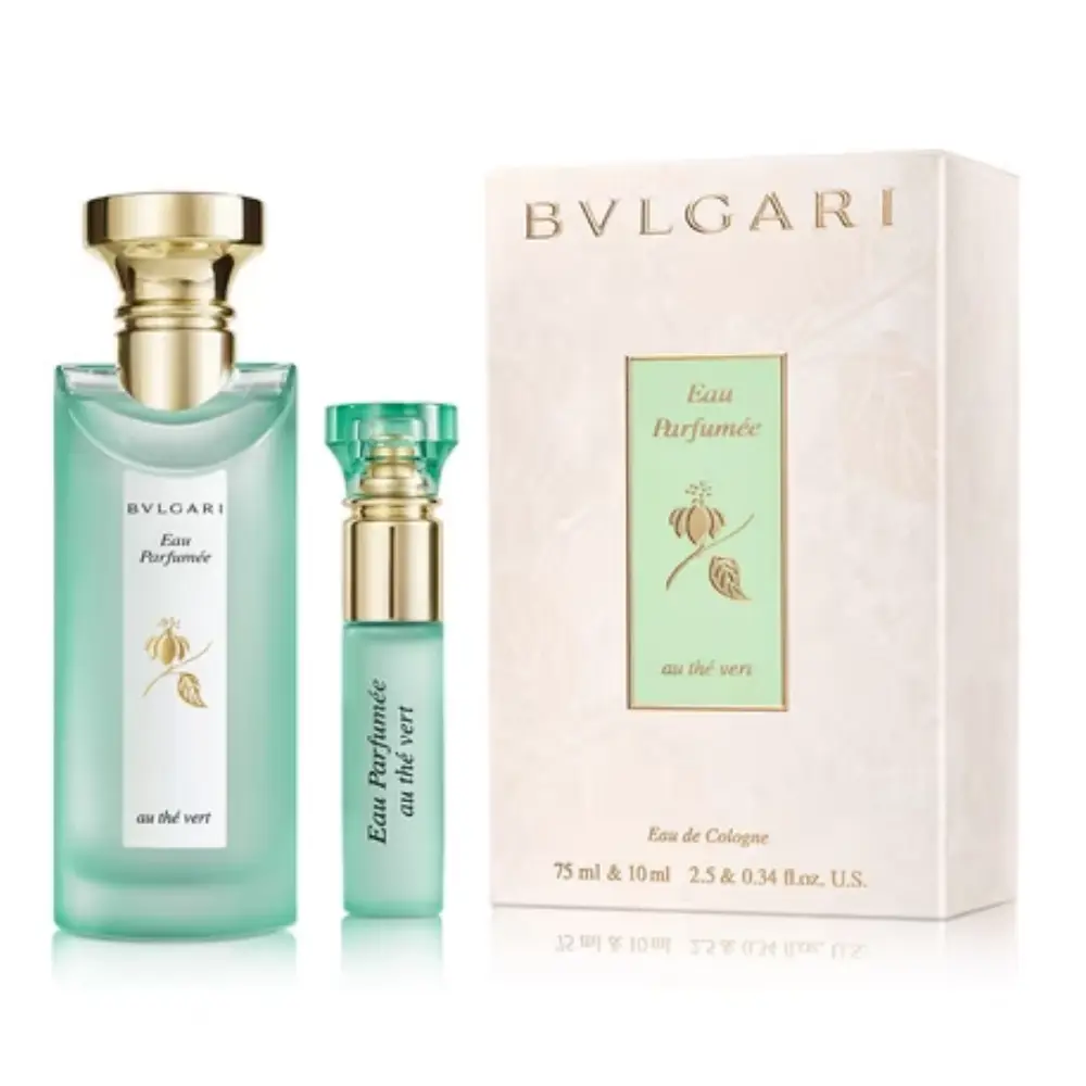 BVLGARI EAU THE VERT 75ML & 10ML